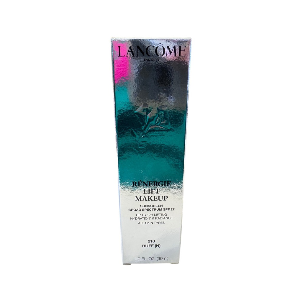 Lancome 210 Buff (N) Renergie Lift Makeup Women SPF 27 Foundation Full Size New - Picture 2 of 5